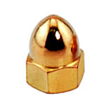 Acorn Nuts Brass