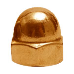 Brass Cap Nuts DIN 1587