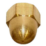 Brass Cap Nuts DIN 1587